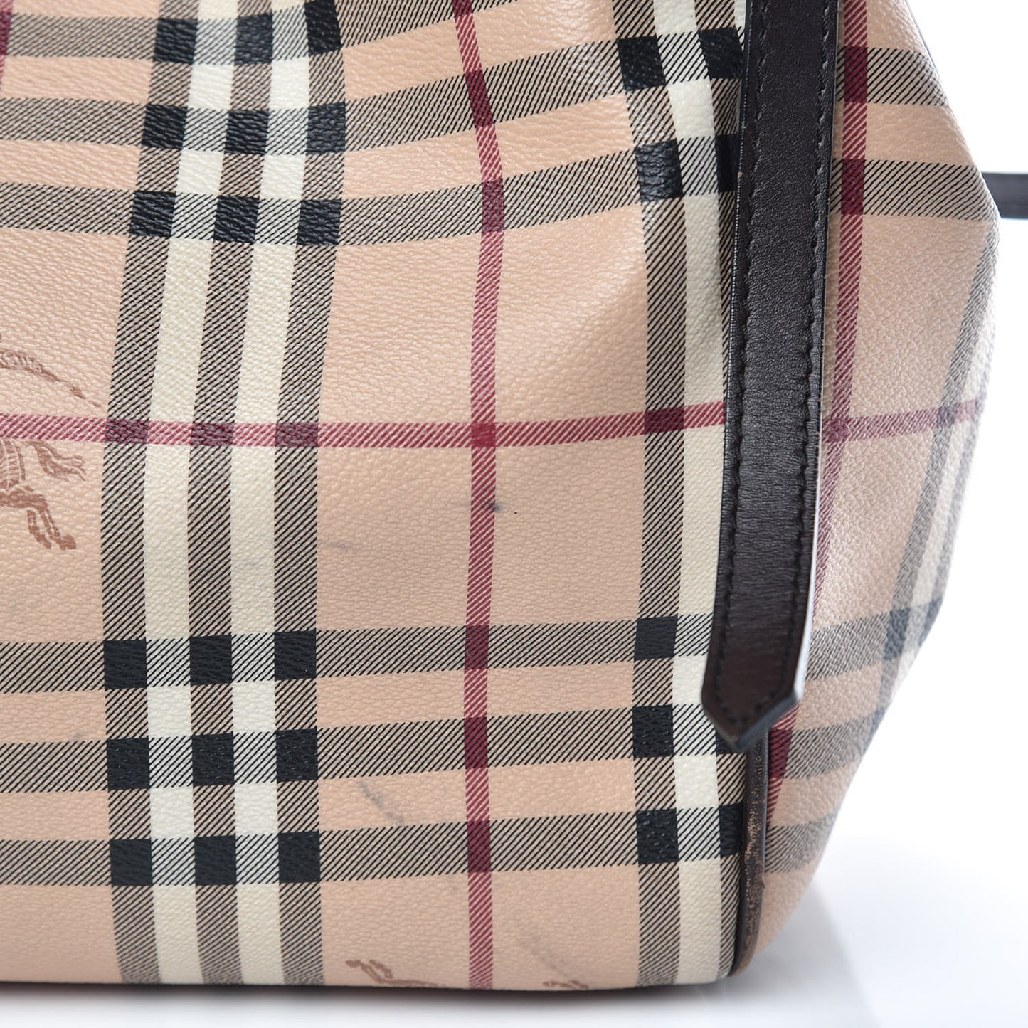 Haymarket Check Small Canterbury Tote Chocolate