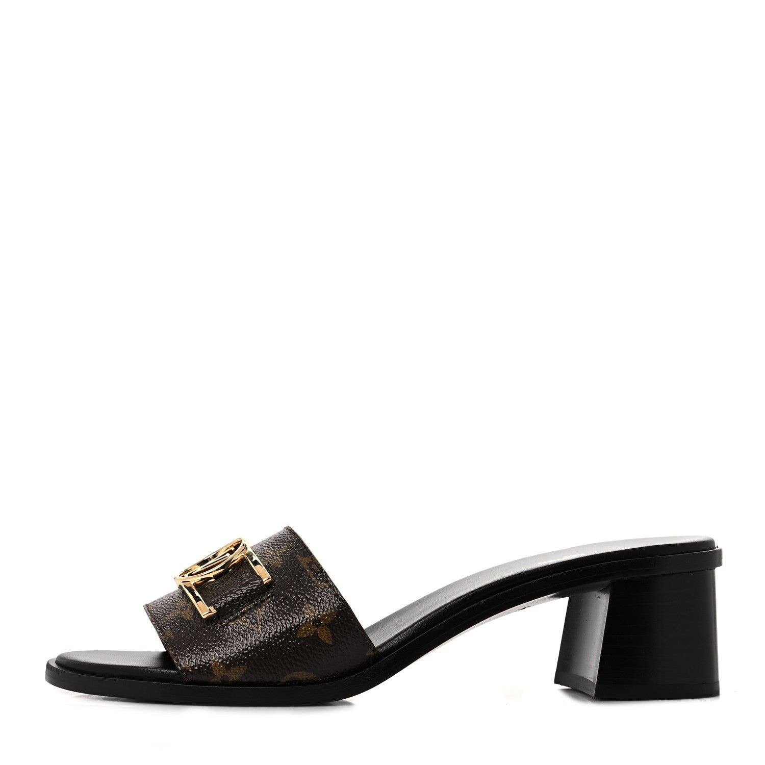 Louis Vuitton Monogram Lock It Mules 41 1 of 8
