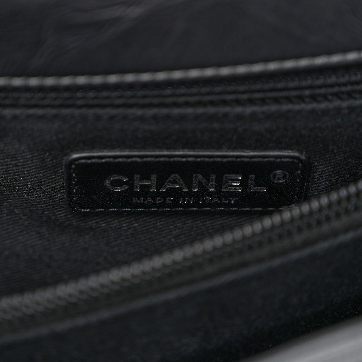 Metallic Aged Calfskin Quilted Medium Coco Handle Flap Charcoal