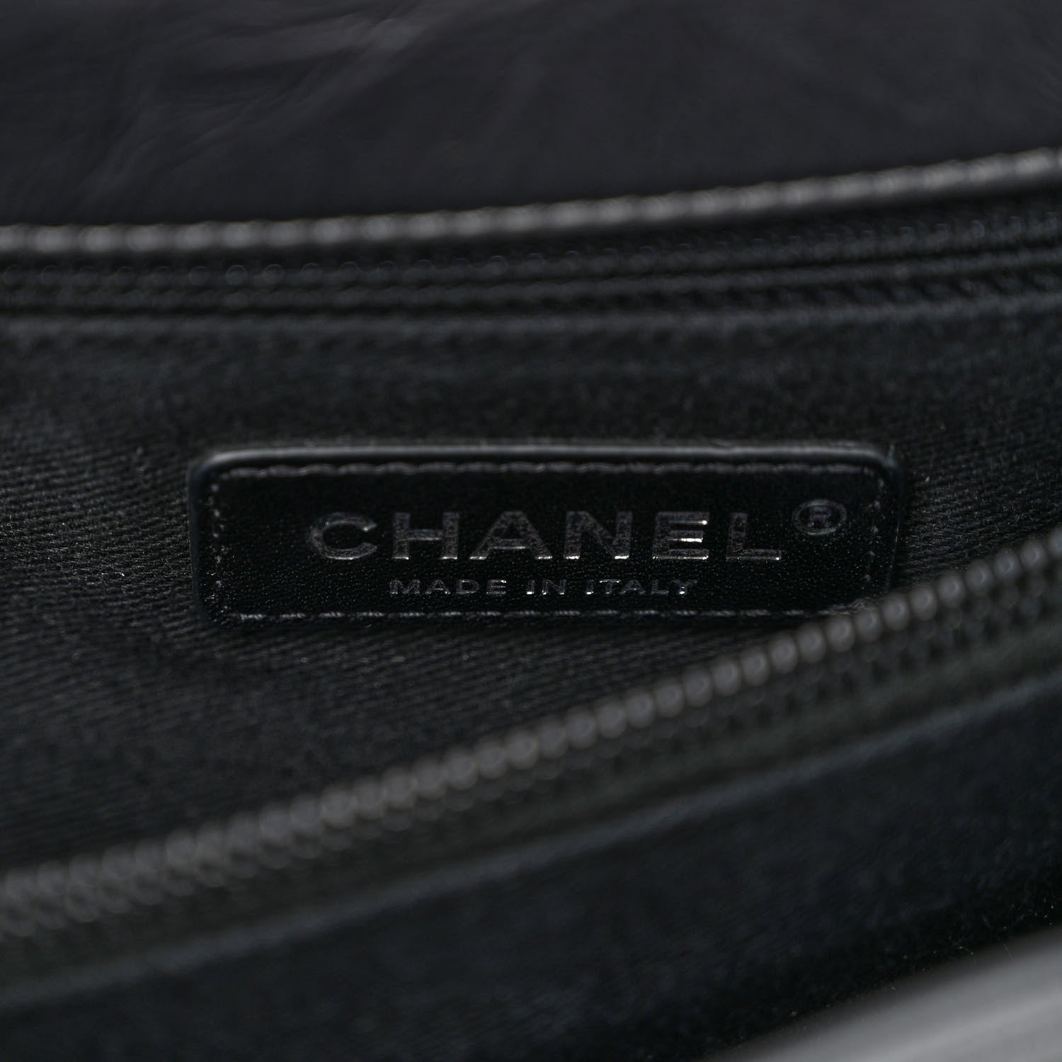 Chanel Metallic Aged Calfskin Quilted Medium Coco Handle Flap Charcoal 6 of 11