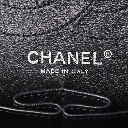 Chanel Iridescent Calfskin Quilted 2.55 Reissue 226 Flap Black 6 of 9