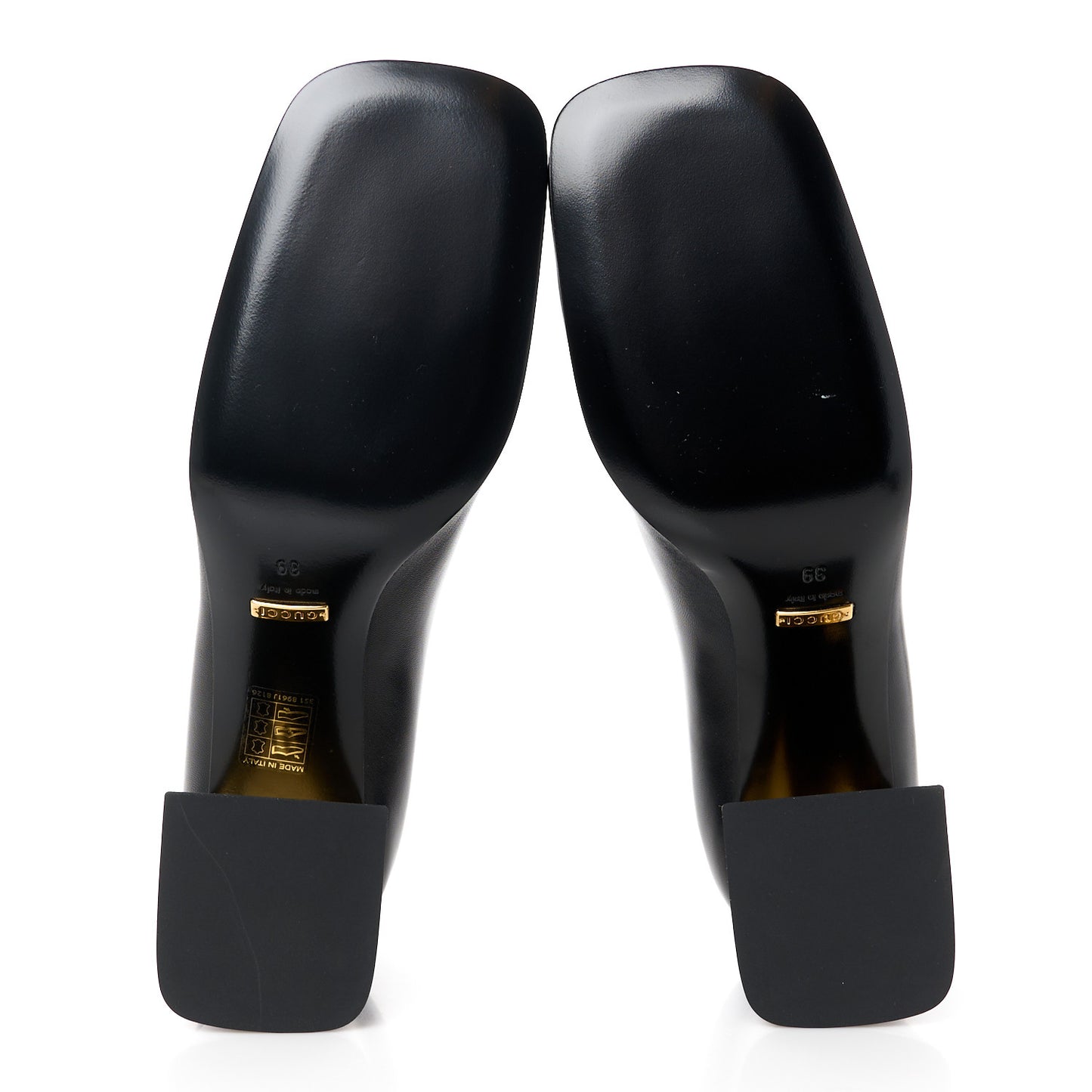Malaga Kid Horsebit 75mm Pumps 39 Black