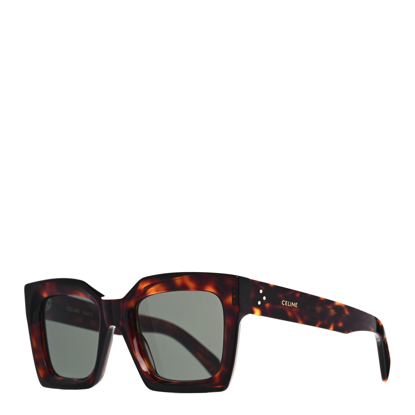 Acetate Square Sunglasses CL401301 Tortoise