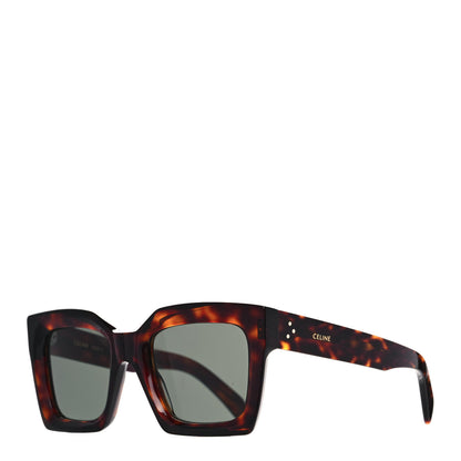 Celine Acetate Square Sunglasses CL401301 Tortoise 1 of 6