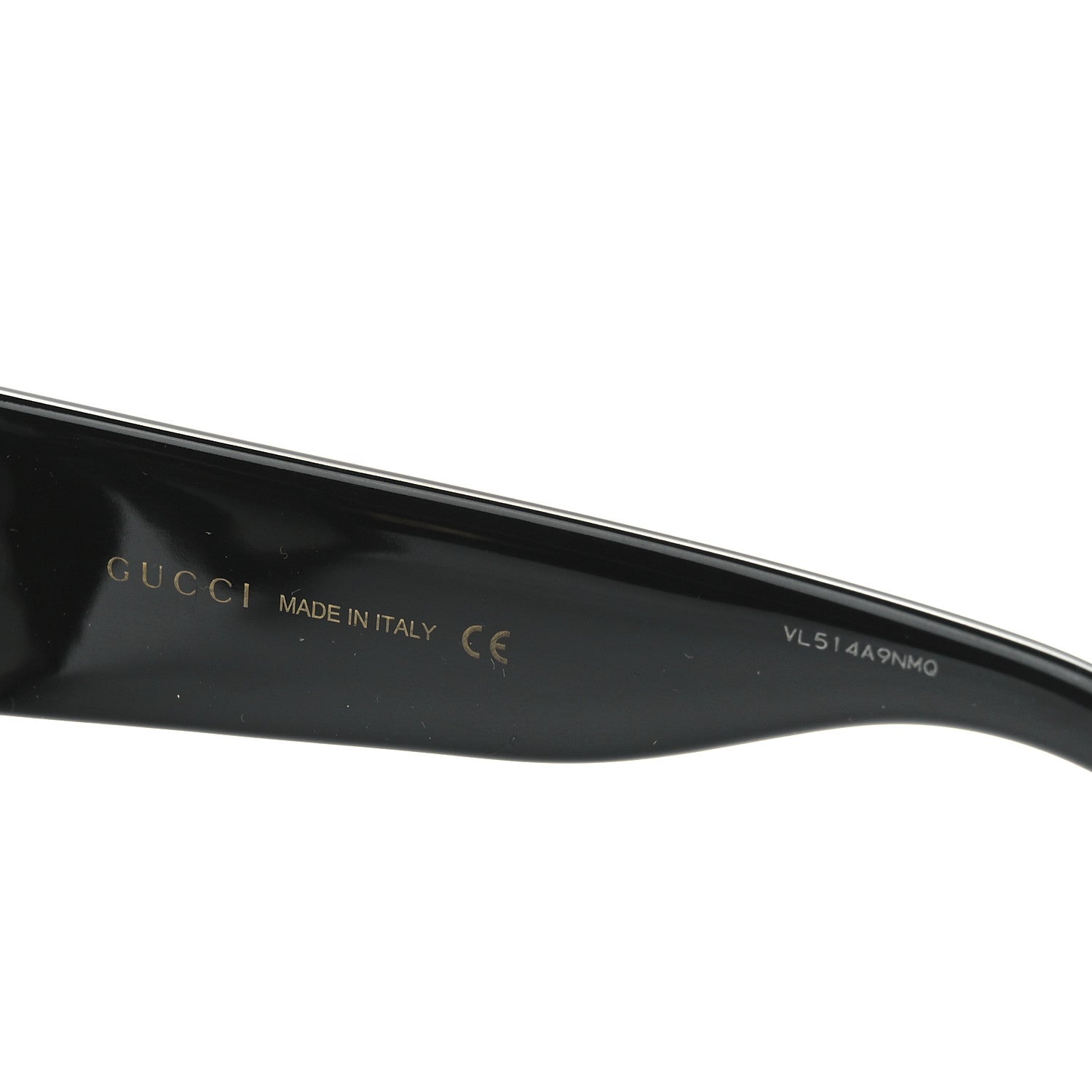 Gucci Acetate Square Frame Sunglasses GG0141S Black 6 of 8