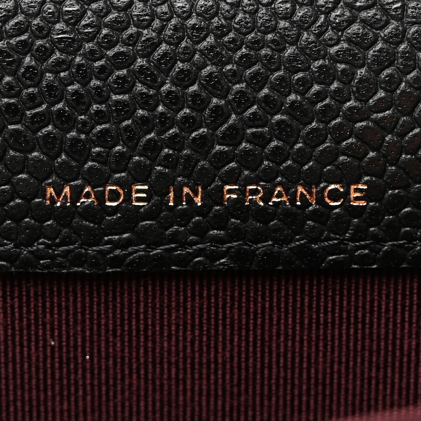 Caviar Quilted Flap Card Holder Wallet Black