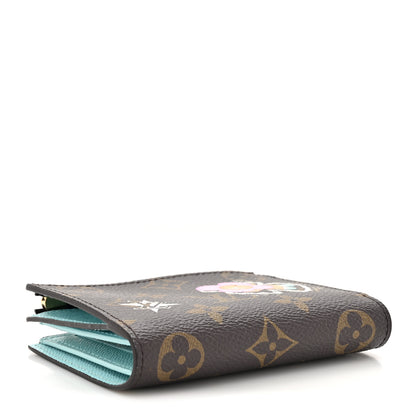 Louis Vuitton Monogram Snow Show Lisa Wallet Azur Frost 4 of 10