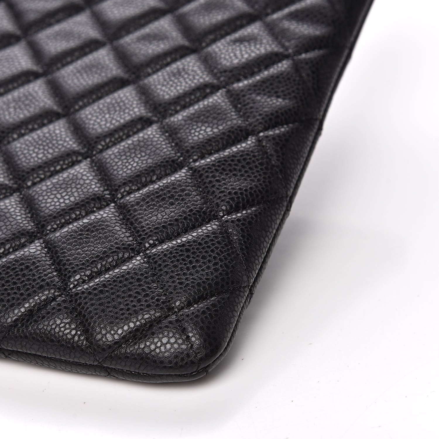 Chanel Caviar Quilted Large Cosmetic Case Black 10 of 10