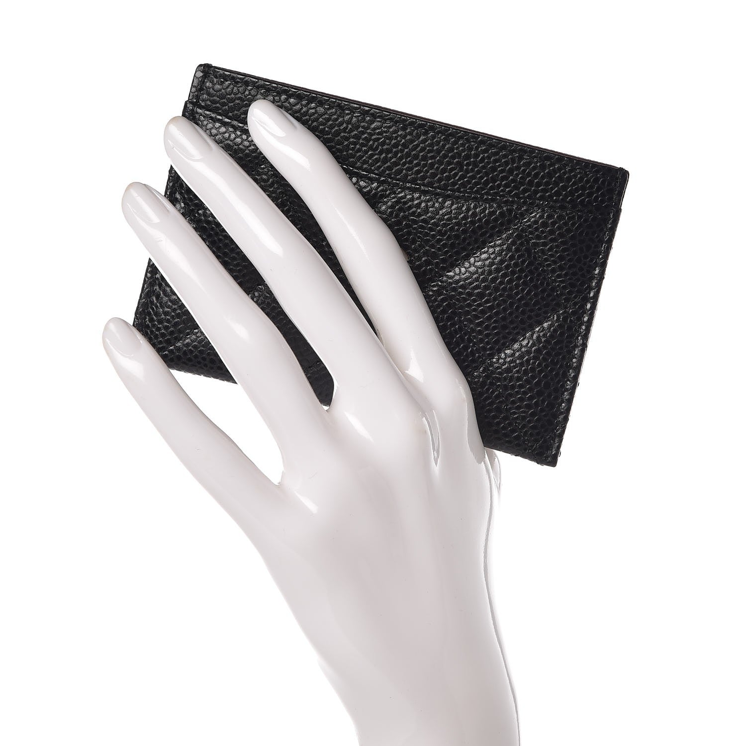 Chanel Caviar Quilted Card Holder Black 2 of 9