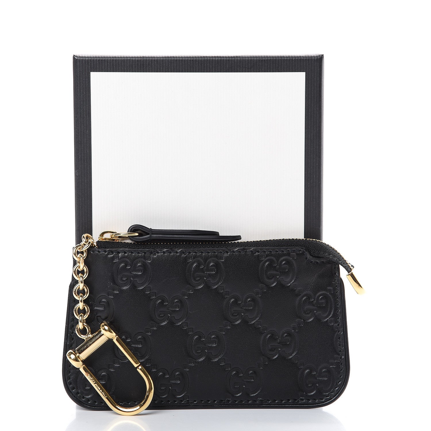 Gucci Guccissima Key Case Black 7 of 7