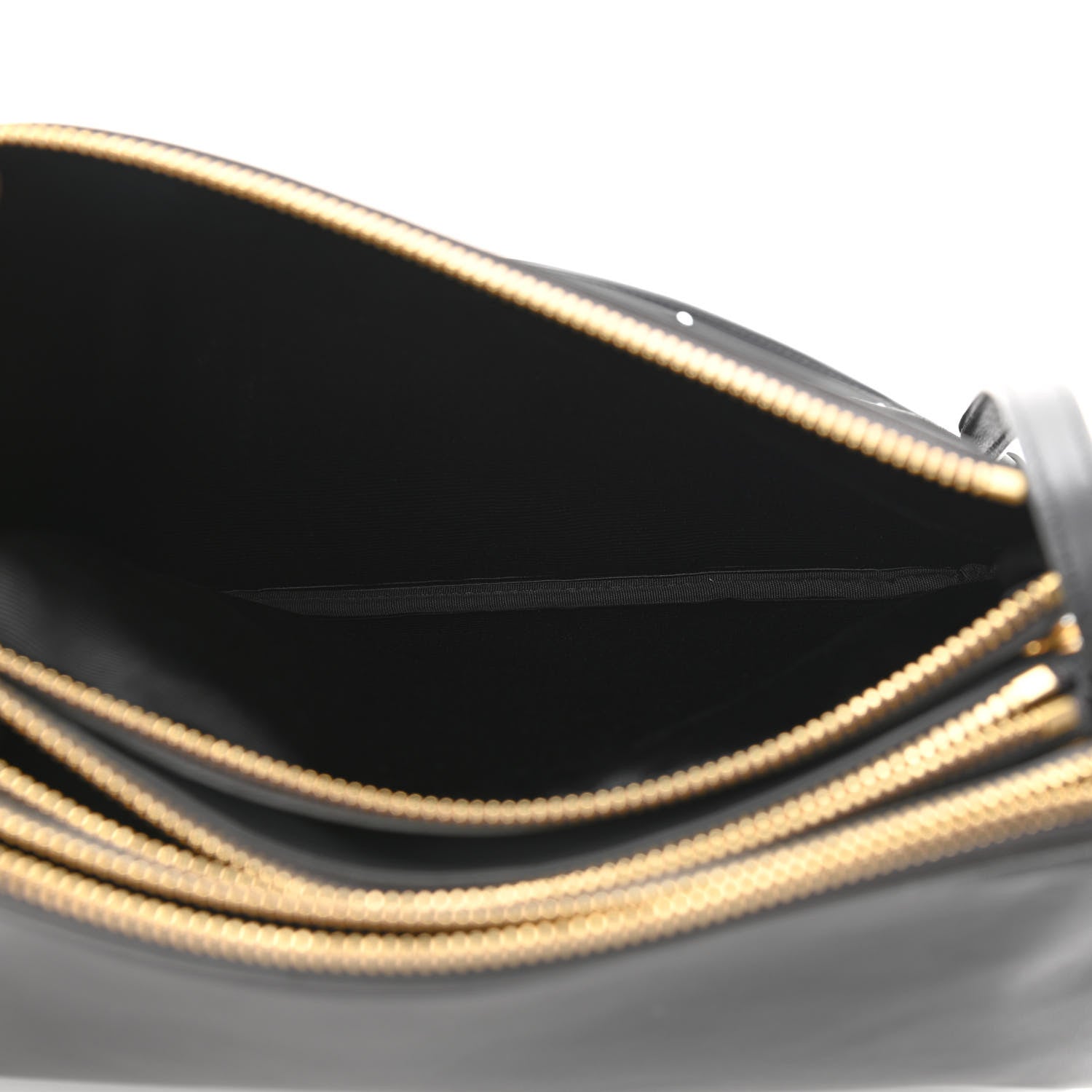 Celine Lambskin Small Trio Crossbody Bag Medium Grey 4 of 12