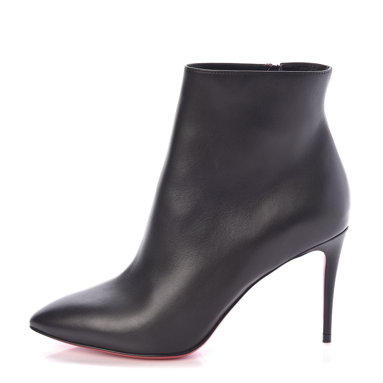 Christian Louboutin Calfskin So Kate Booty 85 Ankle Boots 37.5 Black 1 of 7