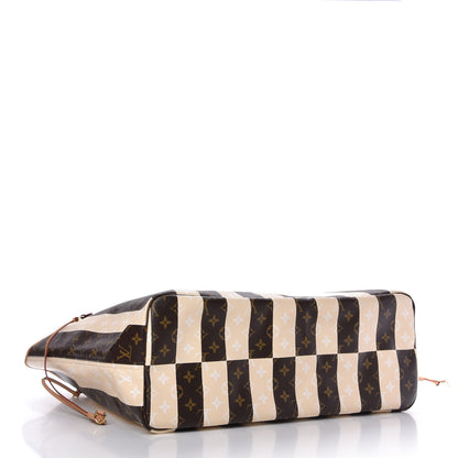 Louis Vuitton Monogram Rayures Neverfull XL 4 of 9