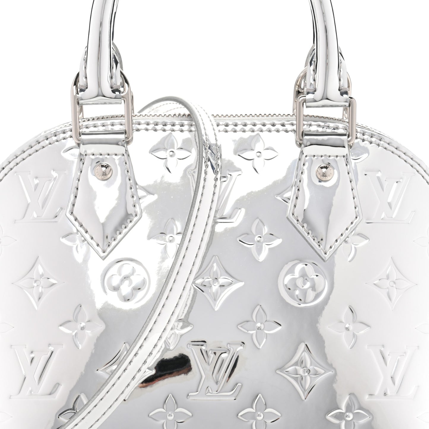 Monogram Miroir Alma BB Silver