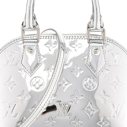 Louis Vuitton Monogram Miroir Alma BB Silver 7 of 9