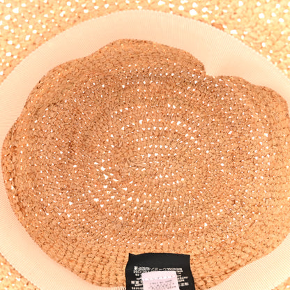 Gucci Raffia Double G Bucket Hat S Ivory 7 of 9