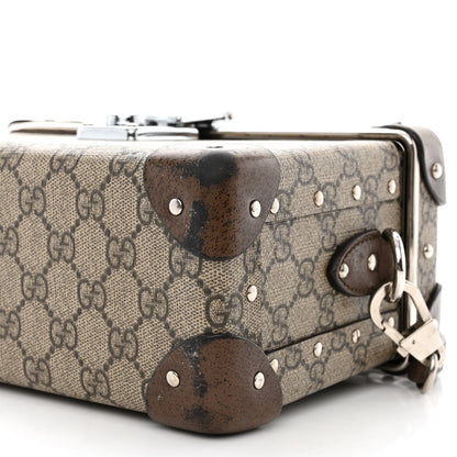 Gucci GG Supreme Monogram Globe-Trotter Beauty Case Brown 11 of 13