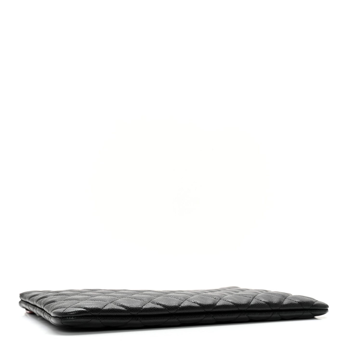 Caviar Quilted Medium Cosmetic Case Black