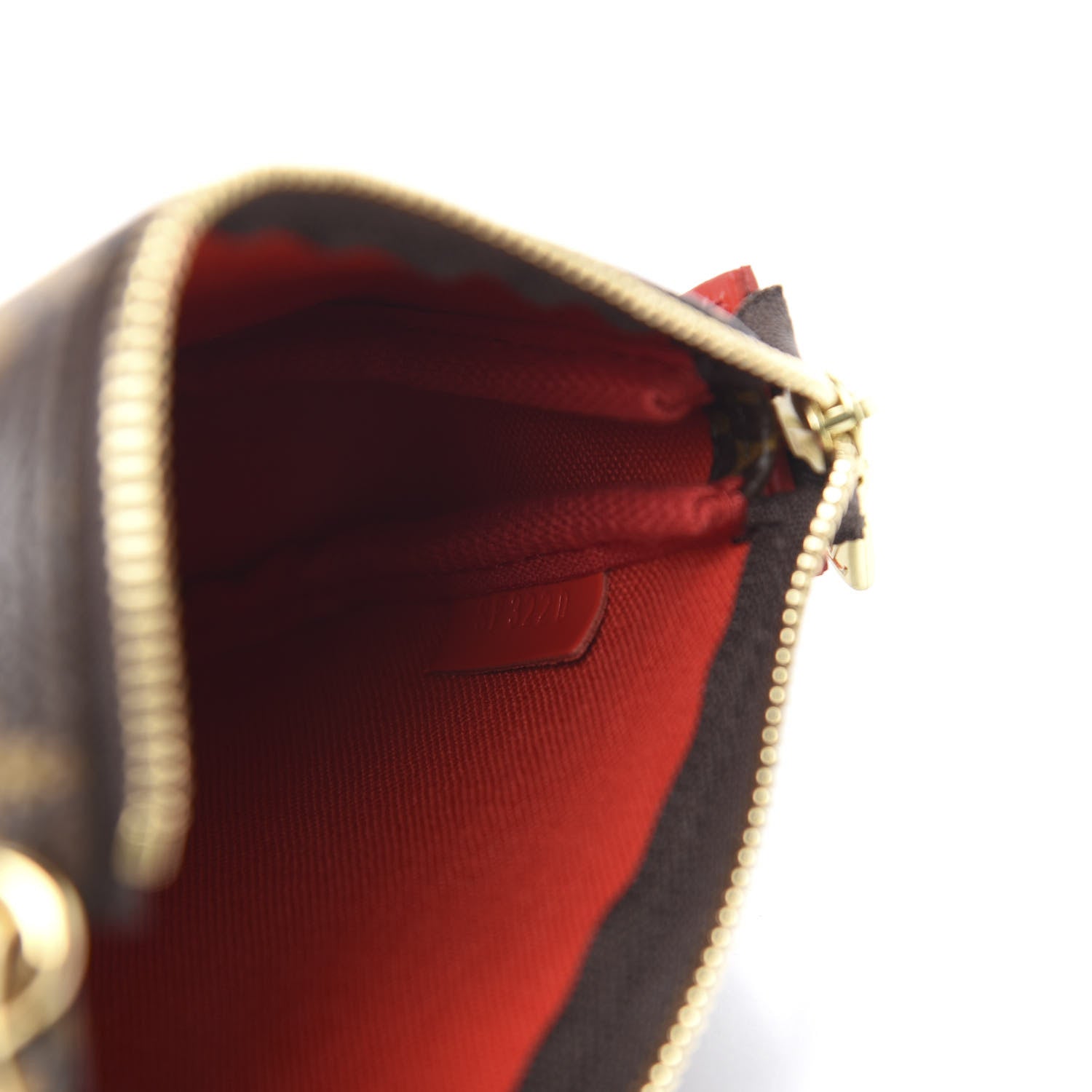 Louis Vuitton Monogram 2020 Christmas Animation Bumper Cars Mini Pochette Accessories Coquelicot 7 of 8