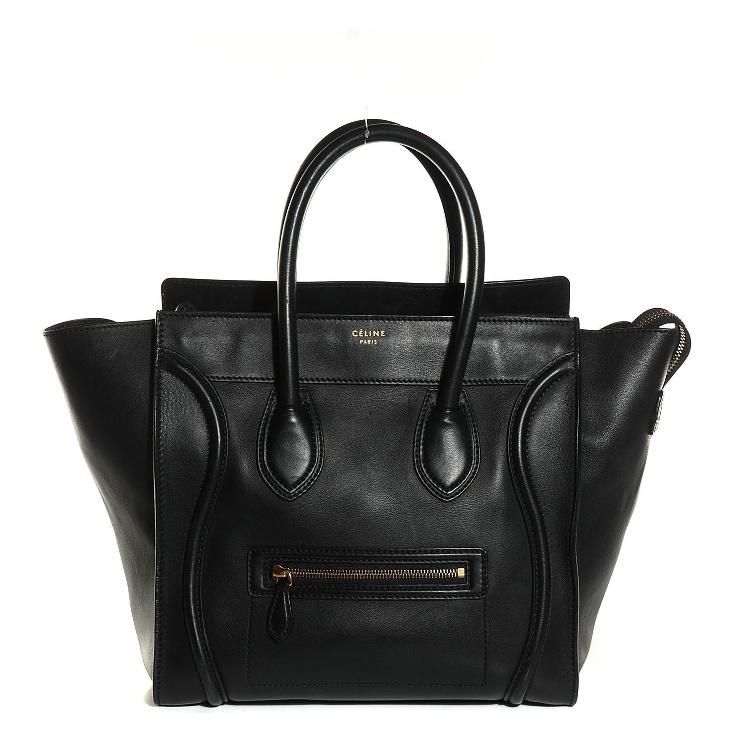 Celine Smooth Calfskin Mini Luggage Black 1 of 9