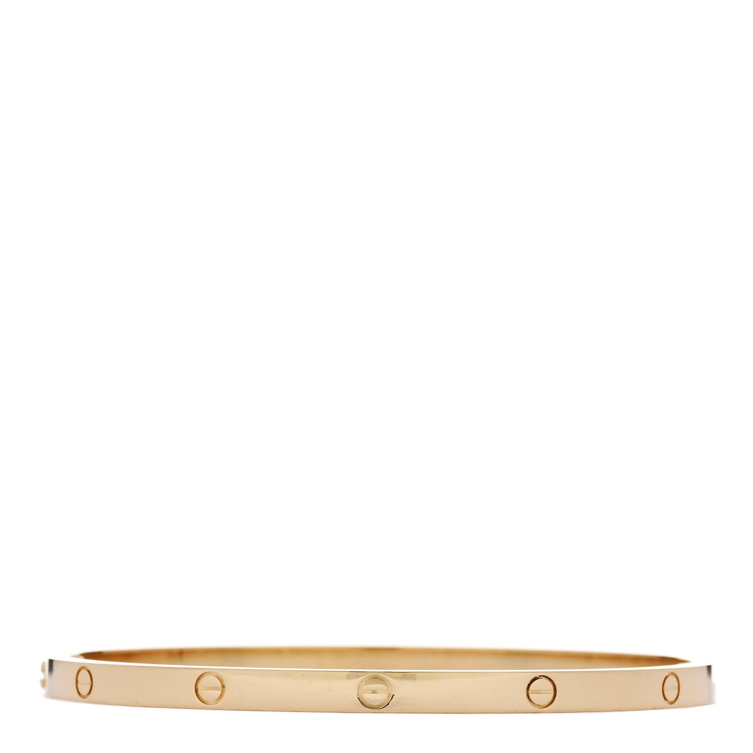 Cartier 18K Yellow Gold Small LOVE Bracelet 17 2 of 6