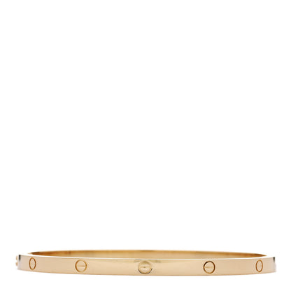 Cartier 18K Yellow Gold Small LOVE Bracelet 17 2 of 6