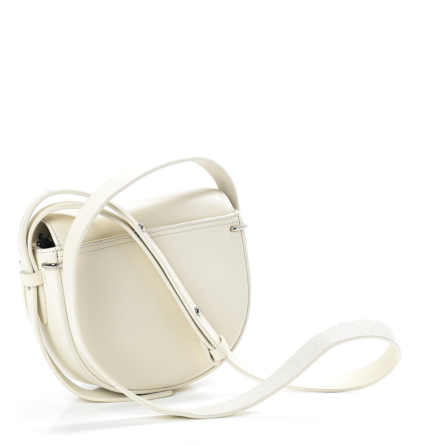 3.1 Phillip Lim 3.1 Calfskin Alix Saddle Crossbody Bag Off White 3 of 13