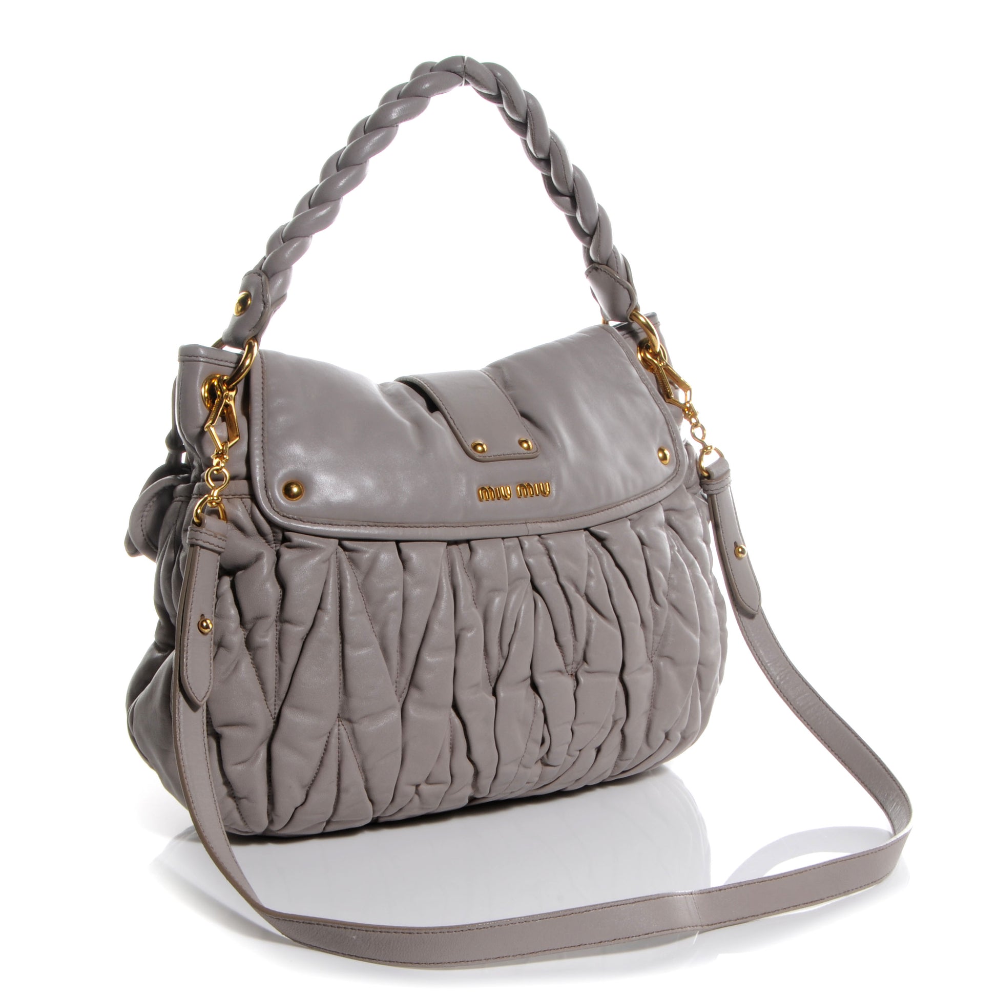 Miu Miu Matelasse Lux Nappa Leather Coffer Bag 3 of 11