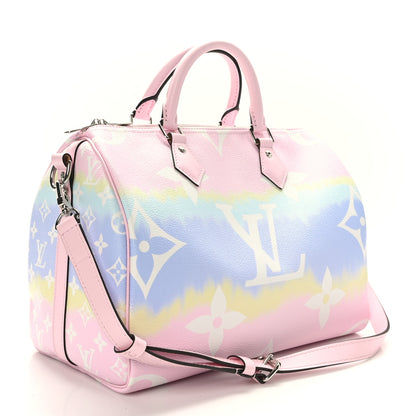 Louis Vuitton Monogram Escale Speedy Bandouliere 30 Pastel 3 of 11