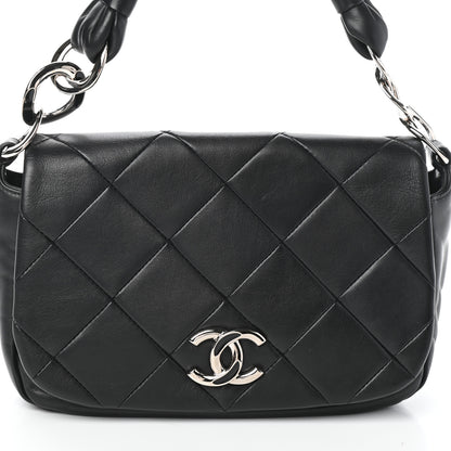 Chanel Lambskin Quilted Flap Bag Black 8 of 10