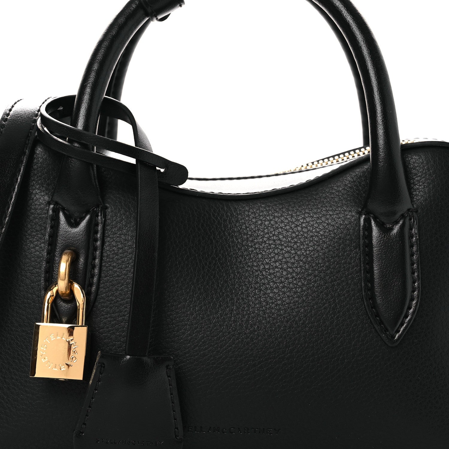 Stella McCartney Eco Grainy Alter Mat Ryder Crossbody Bag Black 7 of 11