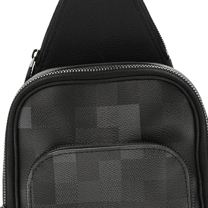 Louis Vuitton Damier Graphite Pixel Avenue Sling Backpack Gris 7 of 10