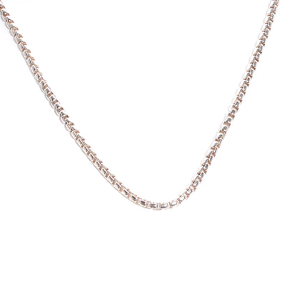 David Yurman Sterling Silver 5mm Box Chain Necklace 1 of 6