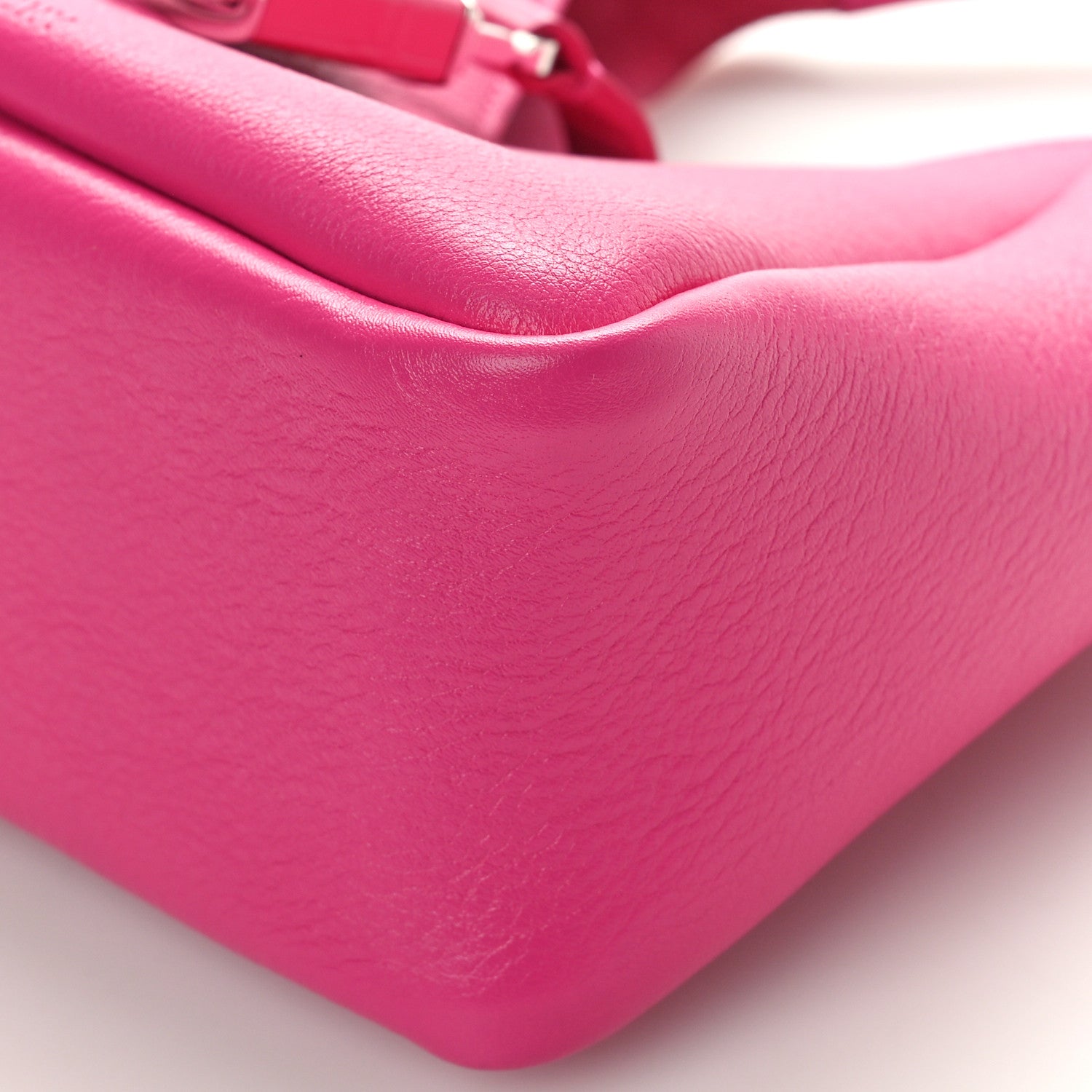 Givenchy Grained Calfskin Mini G-Lock Hobo Neon Pink 9 of 9