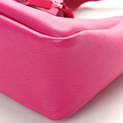 Givenchy Grained Calfskin Mini G-Lock Hobo Neon Pink 9 of 9