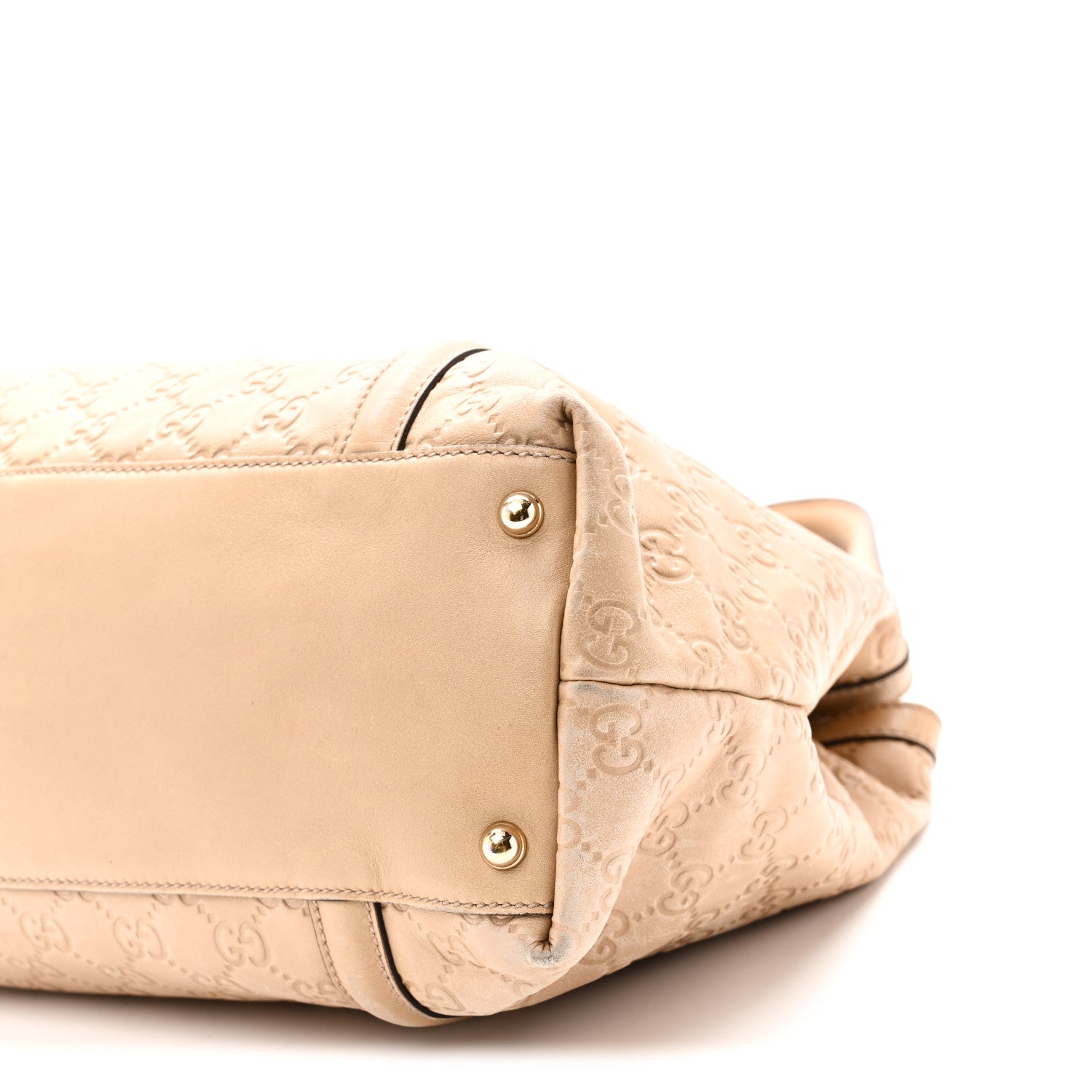 Gucci Guccissima Medium Britt Tote Beige 10 of 10