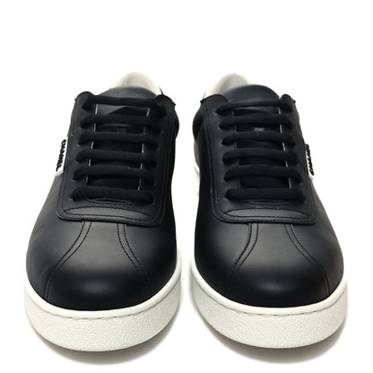 Chanel Calfskin Mens CC Sneakers 45 Black 2 of 9