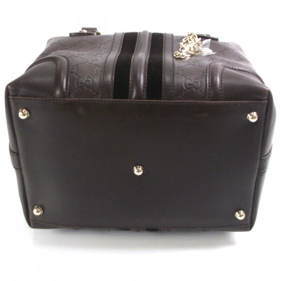 Guccissima Large Treasure Boston Tote