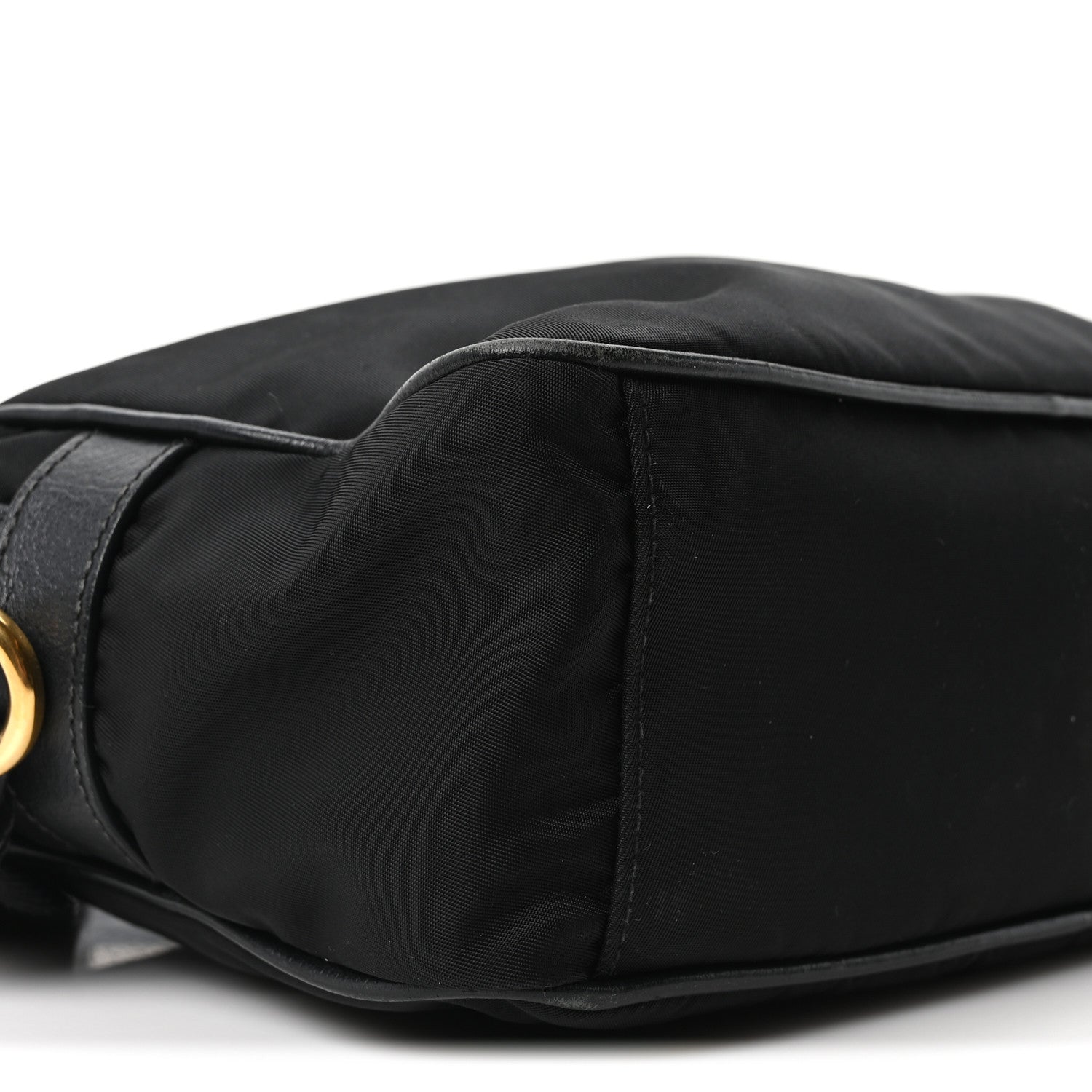 Prada Tessuto Nylon Soft Calf Camera Bag Black 9 of 10