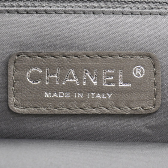 Chanel Leather Twisted Maxi Flap Black 11 of 15