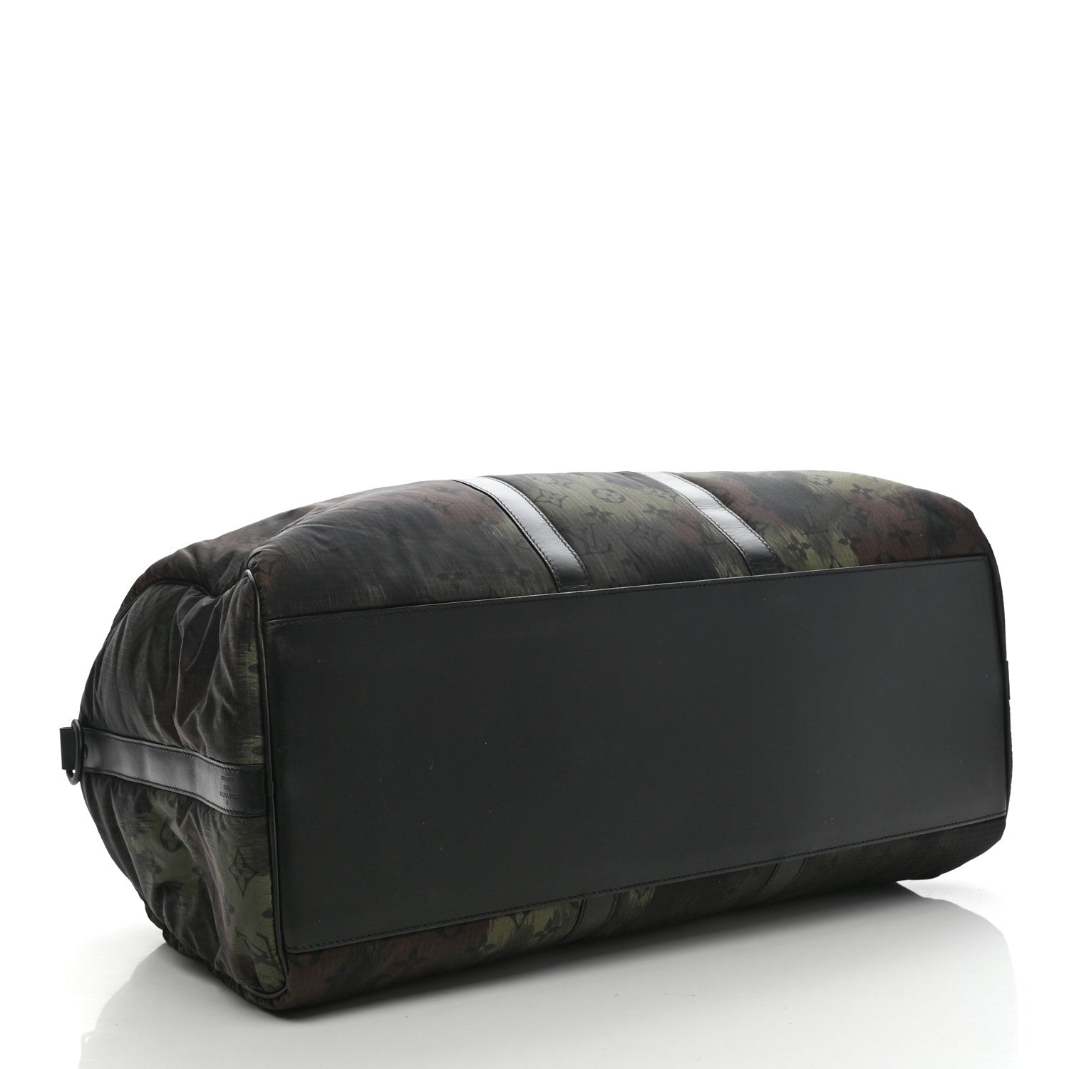 Louis Vuitton Nylon Monogram Camouflage Keepall Bandouliere 50 Kaki 3 of 8
