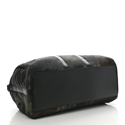 Louis Vuitton Nylon Monogram Camouflage Keepall Bandouliere 50 Kaki 3 of 8