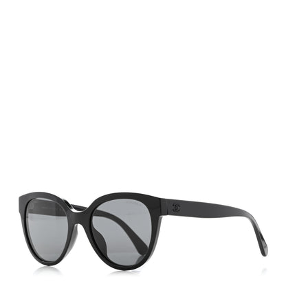 Chanel Acetate CC Butterfly Sunglasses 5414-A Black 1 of 8