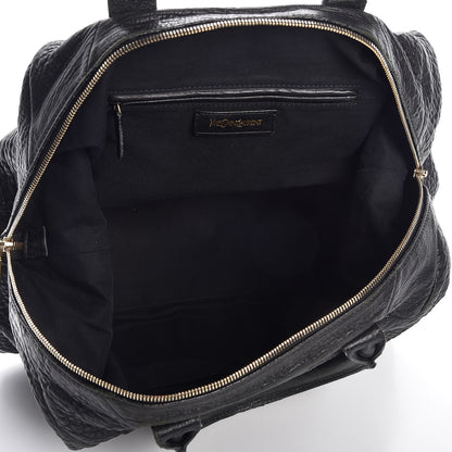 Saint Laurent Pebbled Lambskin Medium Easy Sac Black 5 of 16