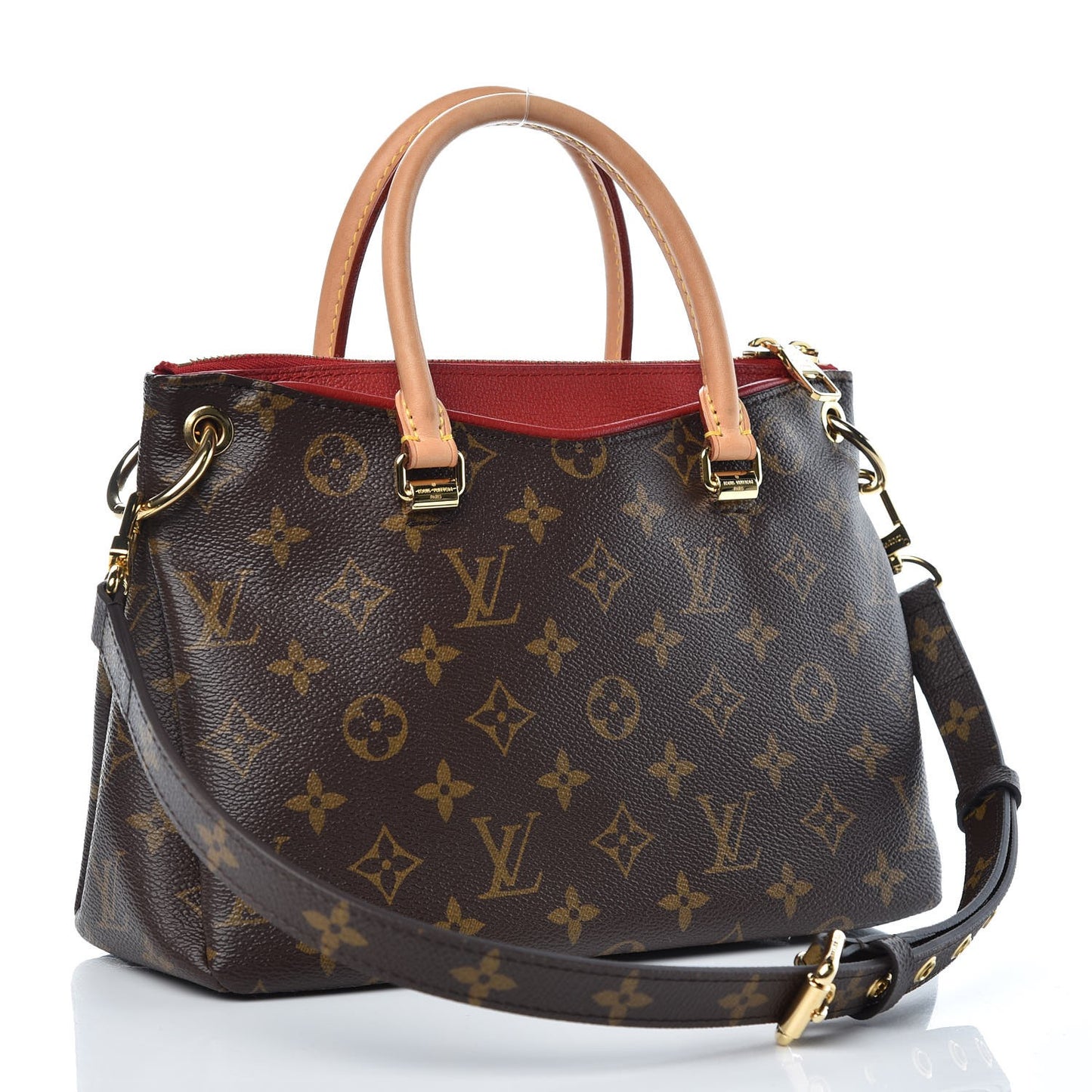 Monogram Pallas BB Cherry