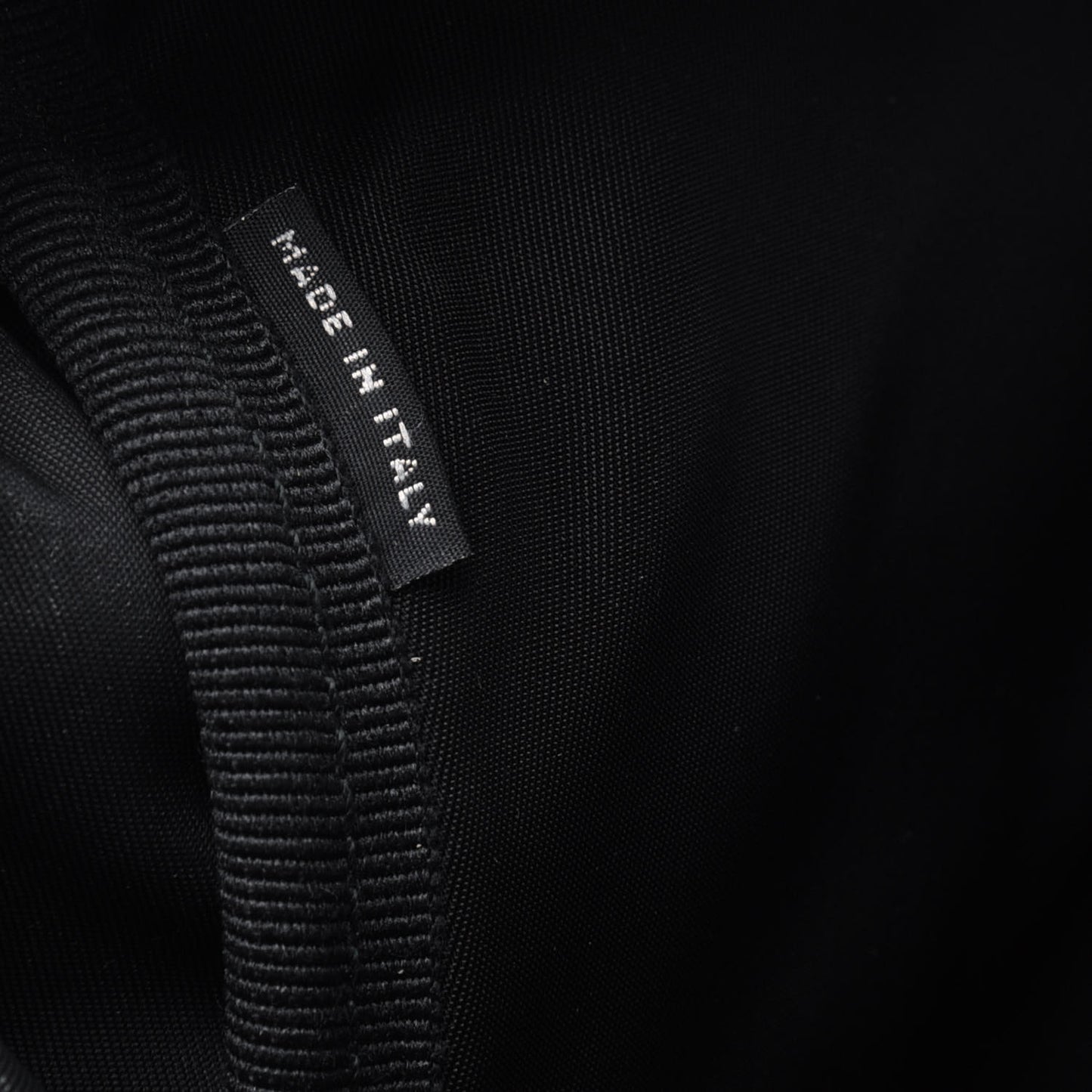 Tessuto Nylon Montagna Double Buckle Backpack Black