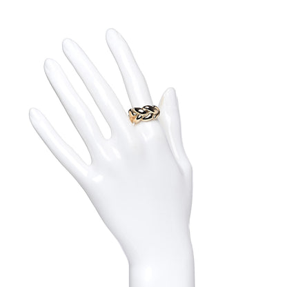 Cartier 18K Yellow Gold Braided Band Ring 54 6.75 2 of 6