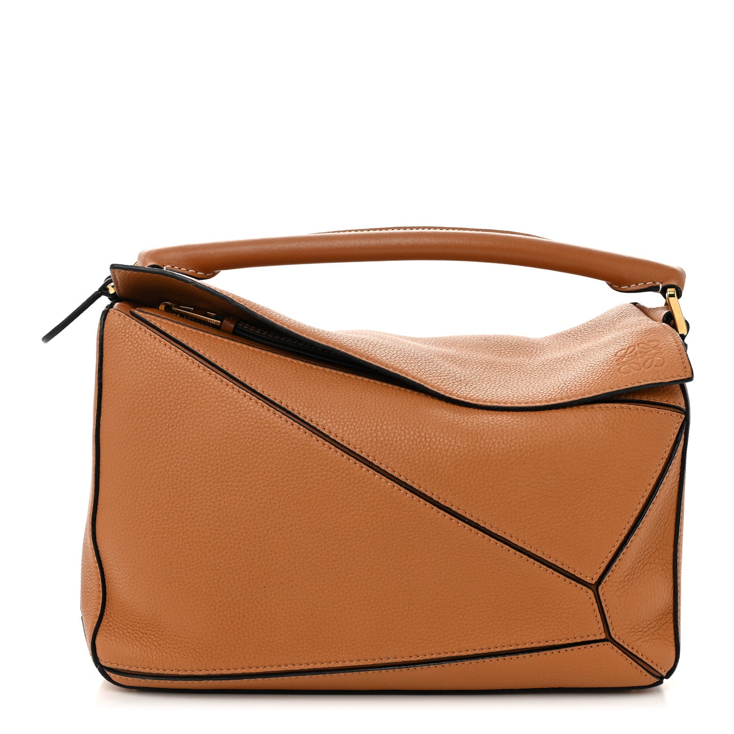 Loewe Calfskin Medium Puzzle Bag Light Caramel 1 of 12