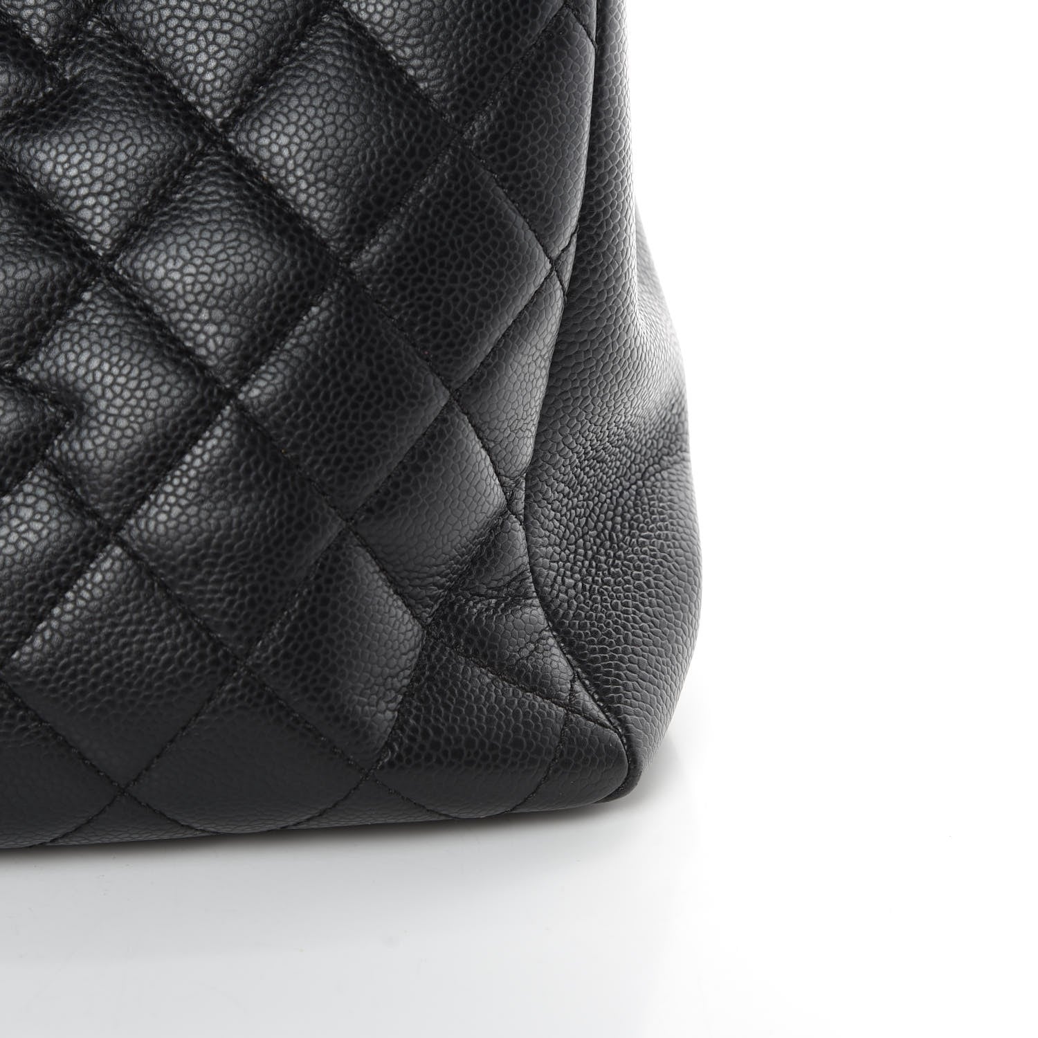 Chanel Caviar Quilted Grand Shopping Tote GST Black 12 of 14