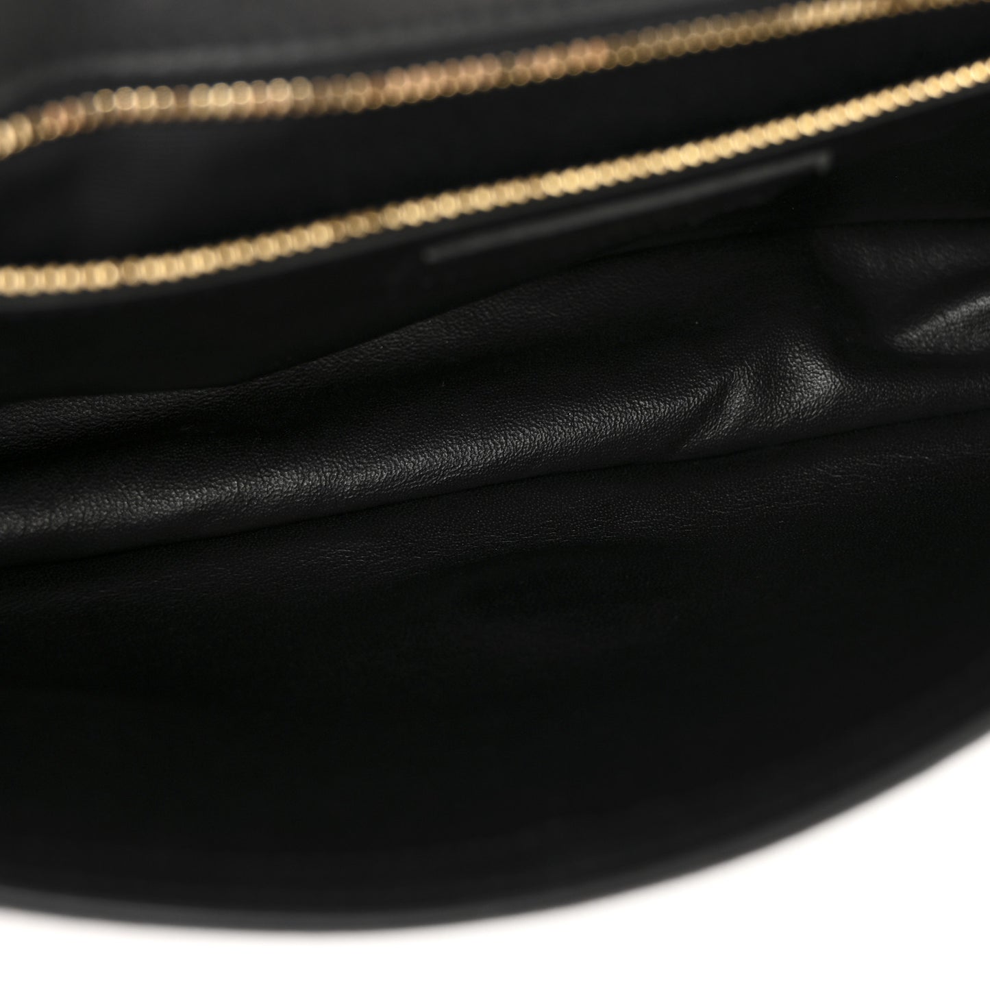 Suede Calfskin Monogram Le Sept Chain Bag Black